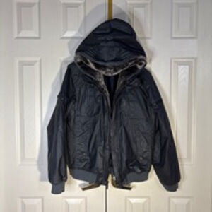 Men's INC International Concepts Jacket Size M Black (415T)